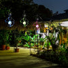 Decorative Solar Hanging Light with Spinner & Color-Changing LEDs