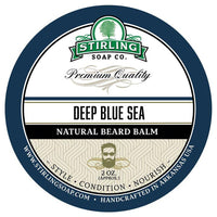 Stirling Soap Co. Deep Blue Sea Natural Beard Balm 2 Oz