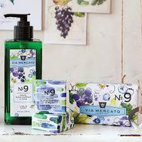 Via Mercato Nro.9 Liquid Soap (Grape, Black Currant & Musk) 12oz