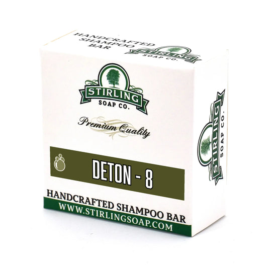 Stirling Soap Co. Deton-8 Shampoo Bar 3.8 Oz