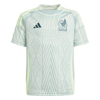 adidas Boys Mexico 2024 Away Jersey Linen Green