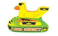 WOW Watersports Big Ducky 3 Person Towable Water Tube For Pool and Lake