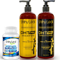 Bariatric Multivitamin with Iron With DHT Pro Shampoo and Conditioner Hair Care Bundle