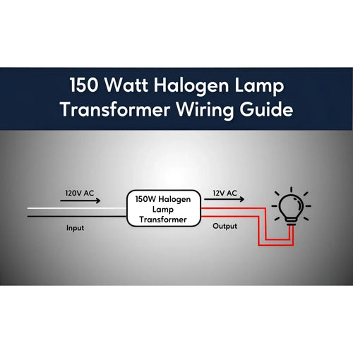 Dimmable 150W Halogen Lamp Transformer with Auto Restart | 3 Year Warranty