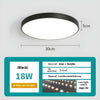 Dimmable Smart Ceiling Lamp with Remote - Bedroom & Living Room LED Light
