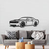 2019 Challenger SRT Perspective Metal Car Wall Art - MT1261