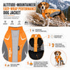 Dog Helios ® Altitude-Mountaineer Wrap-Hook-and-Loop Waterproof Dog Coat