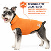 Dog Helios ® Lotus-Rusher 2-in-1 Dual-Removable Layered Performance Dog Jacket