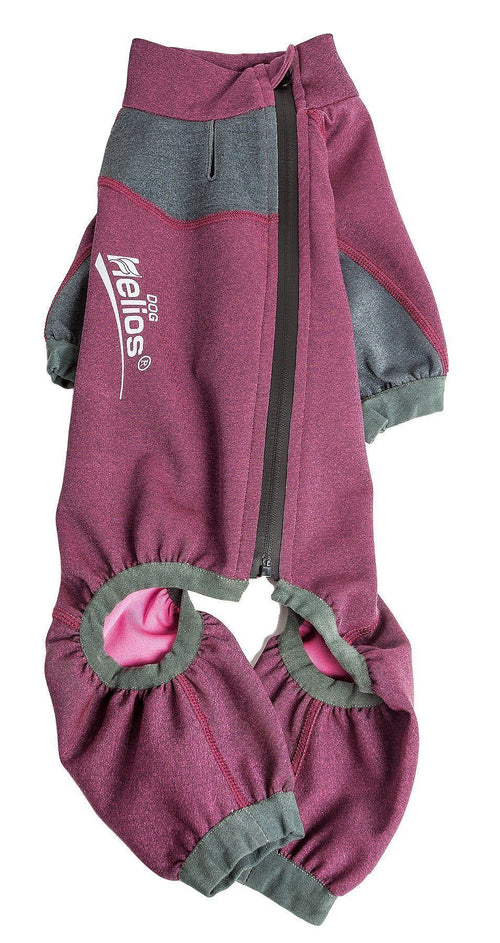 Dog Helios ® 'Rufflex' Mediumweight 4-Way-Stretch Fitness Yoga Dog Tracksuit Jacket