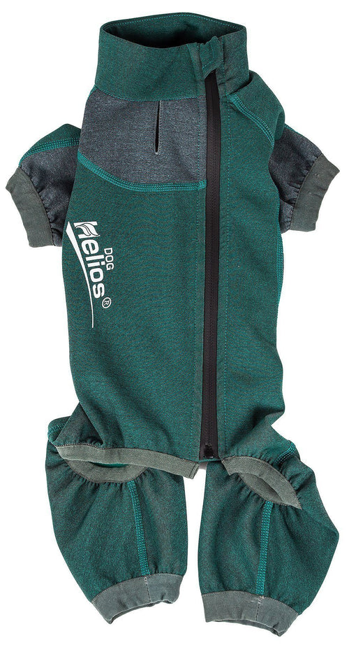 Dog Helios ® 'Rufflex' Mediumweight 4-Way-Stretch Fitness Yoga Dog Tracksuit Jacket