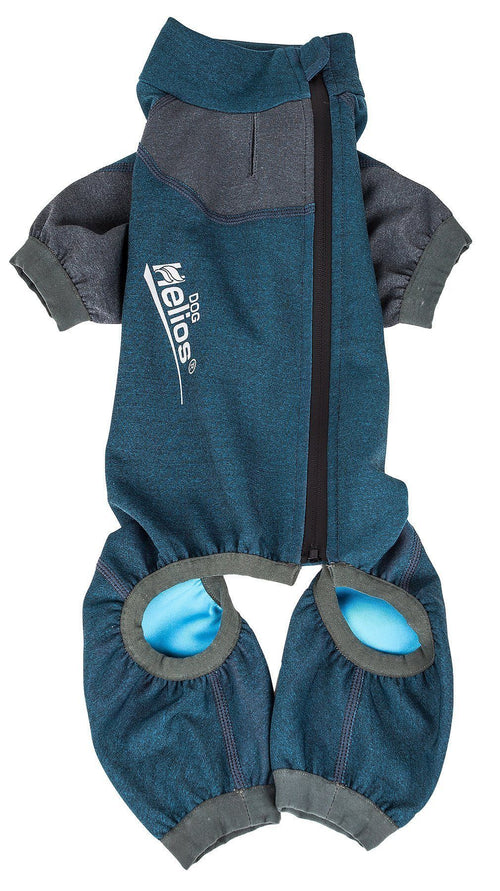 Dog Helios ® 'Rufflex' Mediumweight 4-Way-Stretch Fitness Yoga Dog Tracksuit Jacket