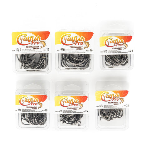 Double Offset Circle Hooks 7/0 - Value Pack Catfish Pro