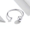 S925 Sterling Silver Plated Platinum Ring