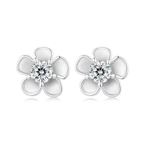 S925 Sterling Silver 3.00 Carat Moissanite Earrings for Women
