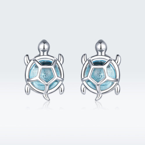 S925 Oxidized Silver Pavé Setting CZ Earrings for Women