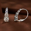 S925 Sterling Silver 0.50 Carat Moissanite Earrings for Women