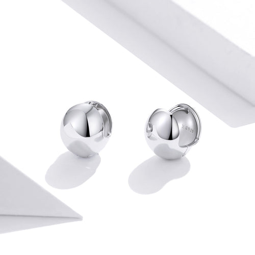 S925 Sterling Silver Platinum Plated Earrings for Women
