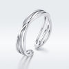 S925 Sterling Silver Ring 0.4cm Width