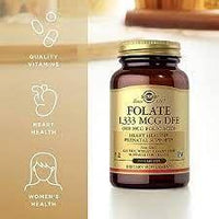 Solgar Folate Folic Acid 800 mcg - 250 Vegetable Capsules