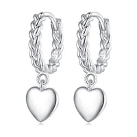 S925 Sterling Silver Earrings for Women with Platinum Plating