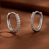 S925 Sterling Silver 2.0mm Moissanite Earrings for Women