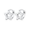 S925 Oxidized Silver 1cm Earrings for Women