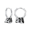 S925 Sterling Silver Enamel Earrings for Women