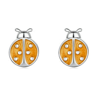 S925 Sterling Silver Enamel Earrings for Women