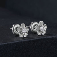 S925 Sterling Silver 3.00 Carat Moissanite Earrings for Women