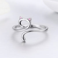 S925 Sterling Silver Adjustable Ring for Women