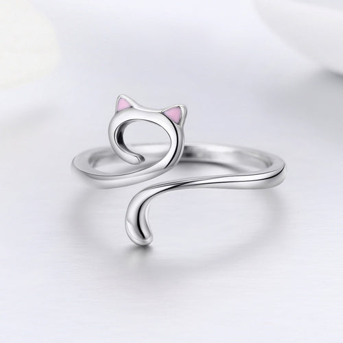 S925 Sterling Silver Adjustable Ring for Women