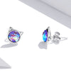 S925 Sterling Silver Resin Oxidized Silver Earrings