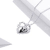 S925 Sterling Silver Adjustable Necklace with CZ and Enamel Pendant