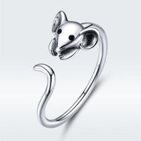 S925 Oxidized Silver Ring