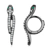 S925 Sterling Silver Pavé Setting CZ Earrings for Women