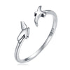 S925 Oxidized Silver 0.15cm Ring