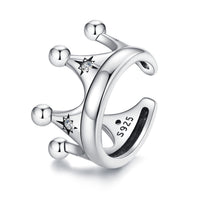 S925 Sterling Silver Earrings with Pavé Setting and CZ