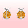S925 Sterling Silver Enamel Earrings for Women