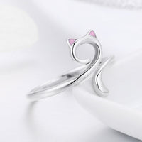 S925 Sterling Silver Adjustable Ring for Women