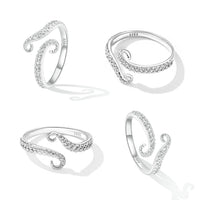 S925 Sterling Silver 0.2cm Platinum Plated Ring