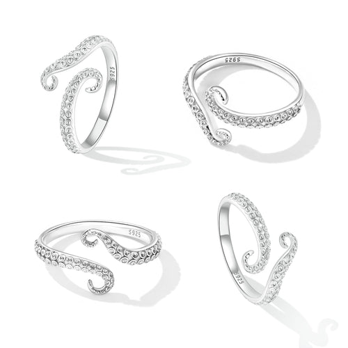 S925 Sterling Silver 0.2cm Platinum Plated Ring