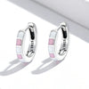 S925 Sterling Silver Enamel Oxidized Earrings