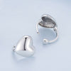 S925 Oxidized Silver 11mm Earrings for Women