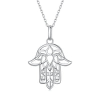 S925 Sterling Silver Plated Platinum Adjustable Necklace for Women