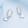 S925 Sterling Silver Earrings for Women with Platinum Plating