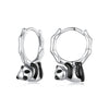 S925 Sterling Silver Enamel Earrings for Women