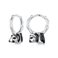 S925 Sterling Silver Enamel Earrings for Women
