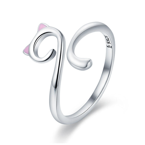 S925 Sterling Silver Adjustable Ring for Women