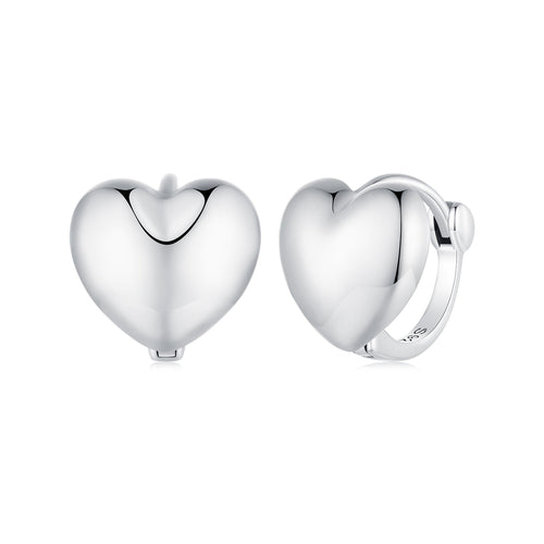 S925 Oxidized Silver 11mm Earrings for Women