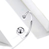 S925 Sterling Silver Plated Platinum Ring